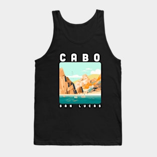 Cabo San Lucas Souvenir Mexico Family Group Trip Vacation Tank Top